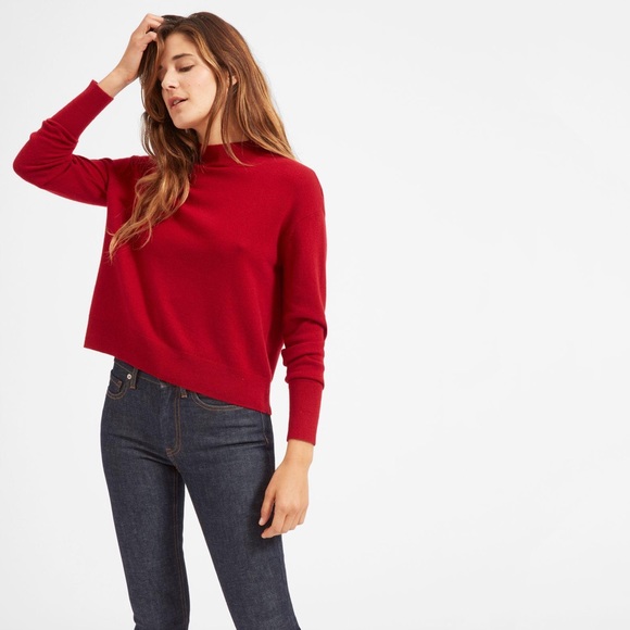 everlane mock neck